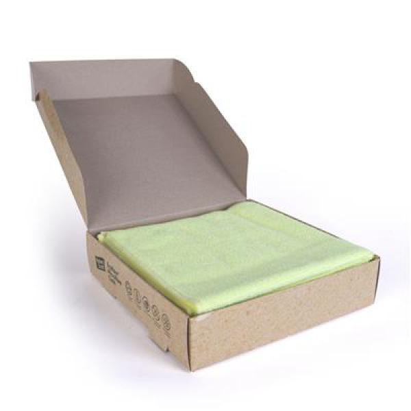 Ecofibre Microfibre Cloth - YELLOW (Case of 100)